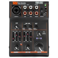 PDM-D301 3 kanālu USB mikseris