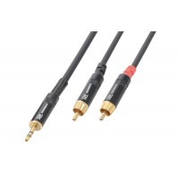 CX85-3 Kabelis 3.5 Stereo - 2xRCA Vīrietis 3.0m