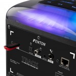 Track 2.0 pastiprinātāja skaļruņu komplekts ar LED, melns