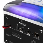Track 2.0 pastiprinātāja skaļruņu komplekts ar LED, balts